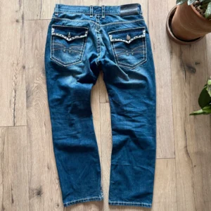 Vintage Love Spodnie Jeansy Rock z Przeszyciami L Vintage - zdjęcie 2