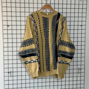 Vintage Love Sweter Pleciony Retro Streetwear L Vintage - zdjęcie 4