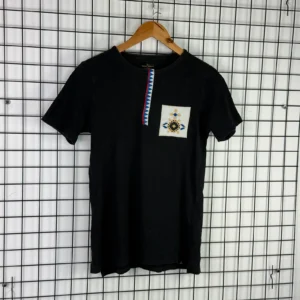 Vivienne Westwood Koszulka Czarna z Logo S Vintage Streetwear - zdjęcie 3