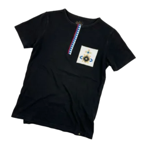 Vivienne Westwood Koszulka Czarna z Logo S Vintage Streetwear - widok ogólny przód vintage