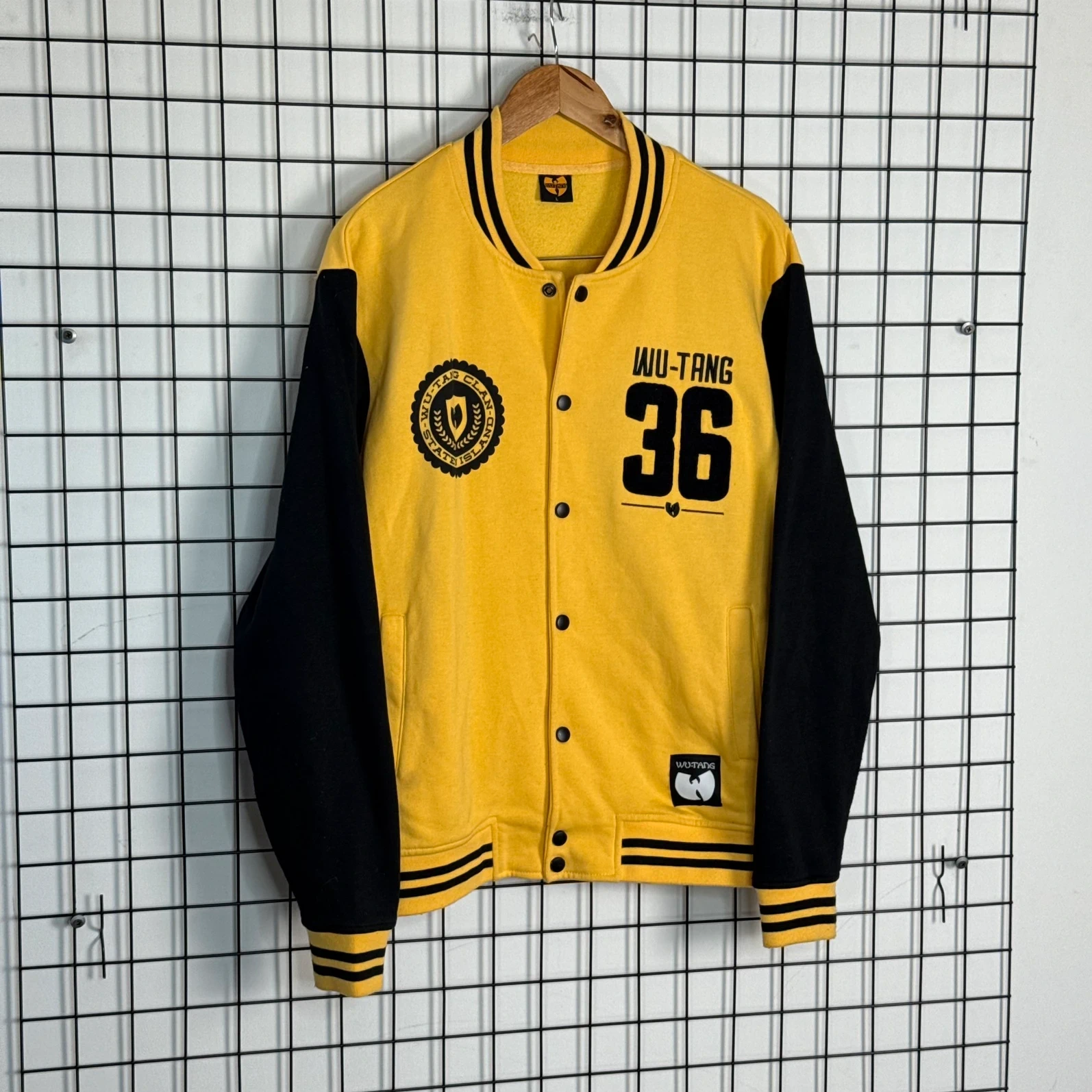 WU-WEAR Kurtka Bejsbolówka Bomberka L Vintage Streetwear - zdjęcie 4
