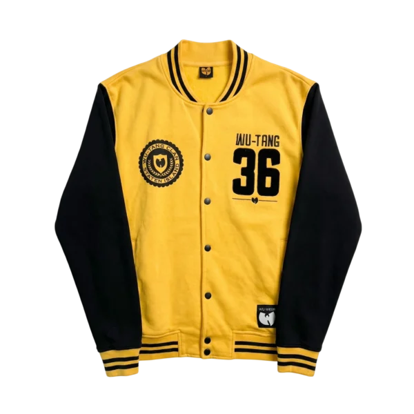 WU-WEAR Kurtka Bejsbolówka Bomberka L Vintage Streetwear - widok ogólny przód vintage