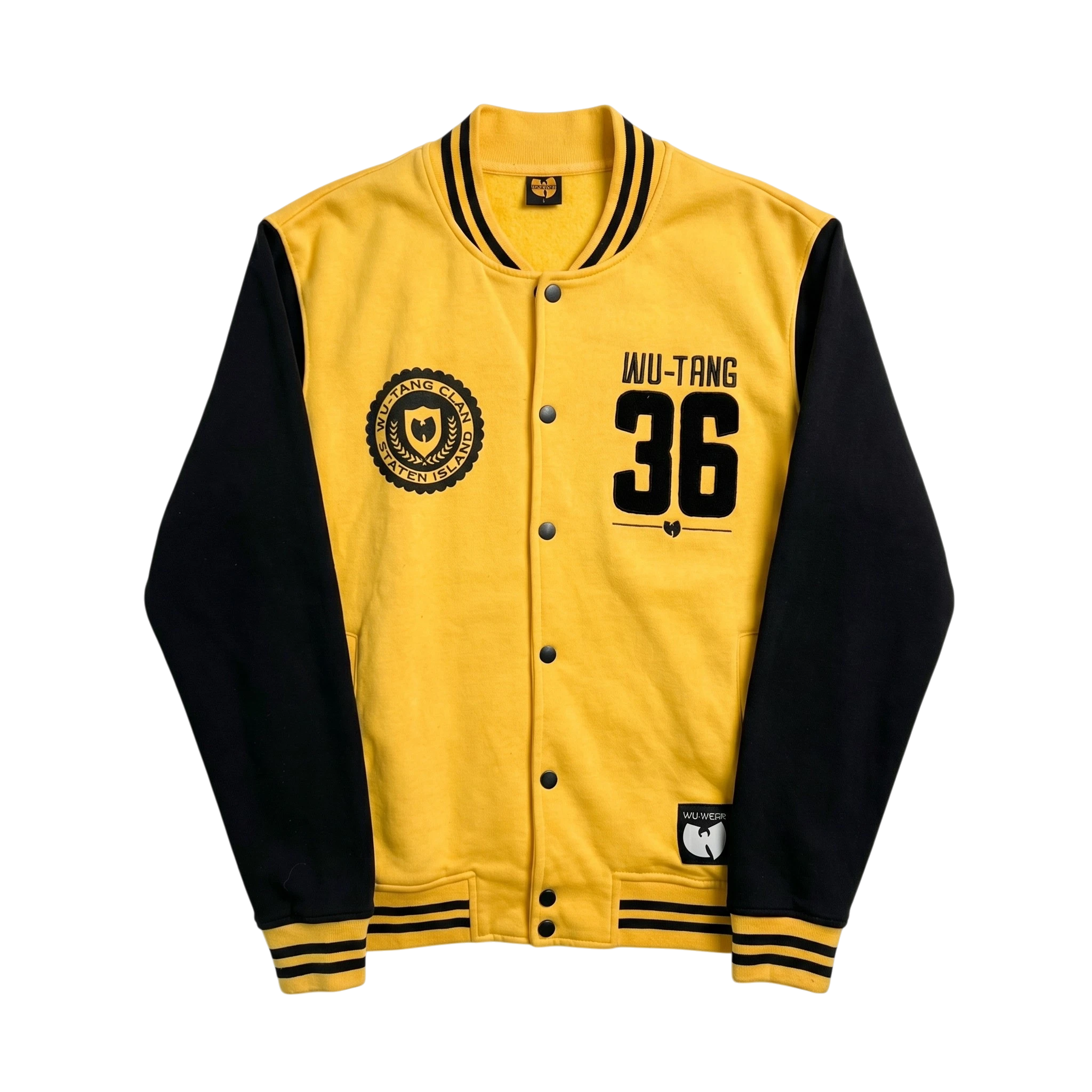 WU-WEAR Kurtka Bejsbolówka Bomberka L Vintage Streetwear - widok ogólny przód vintage