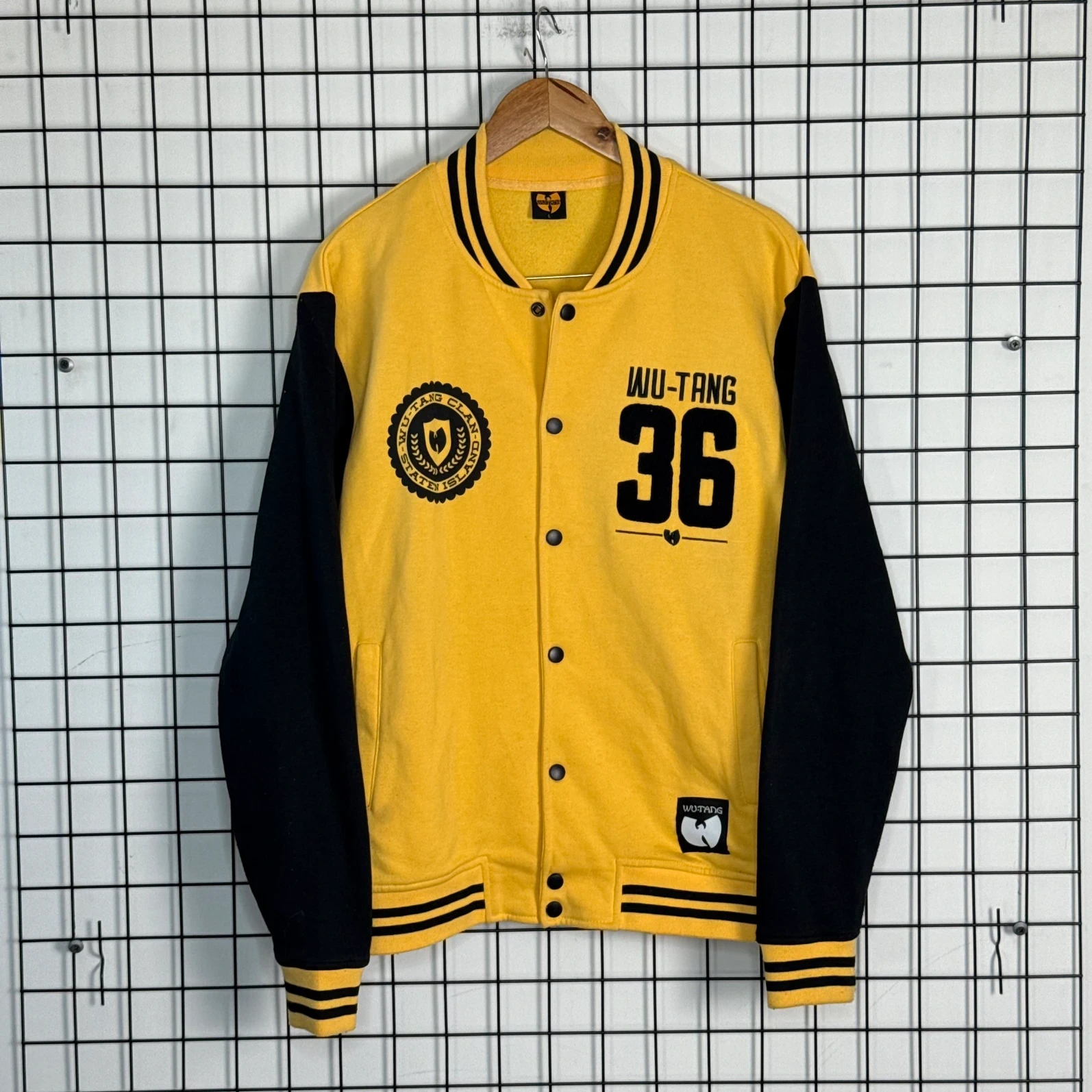 WU-WEAR Kurtka Bejsbolówka Bomberka L Vintage Streetwear - zdjęcie 2